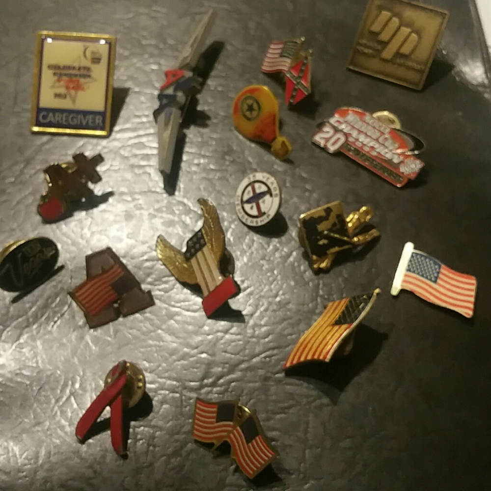 Collection of vintage pins